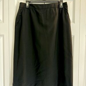 Pencil Skirt Brooks Brothers Black